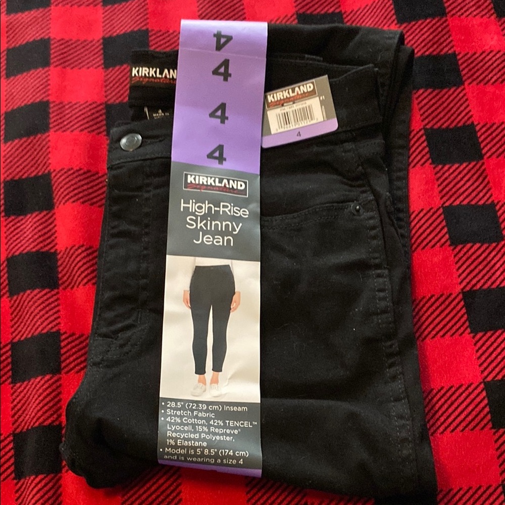 Kirkland High-Rise Skinny Jeans - Black